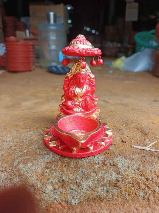 லட்சுமி செழிப்பு விளக்கு (பல வண்ணங்கள்) | malticolour lashmi deebam (diya ) Potlooks .