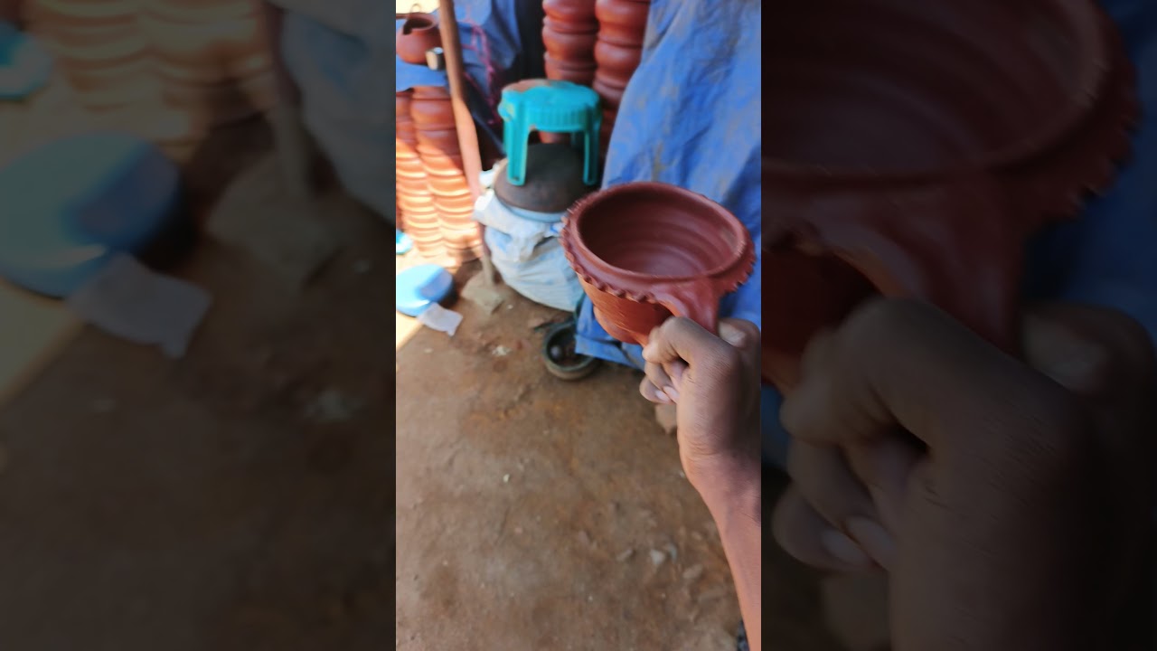 Traditional Clay Sambrani Cup | Purity & Positive Energy Dispenser |பாரம்பரியக் களிமண் சாம்பிராணி கோப்பை | புனிதமும் நேர்மறை ஆற்றலும்