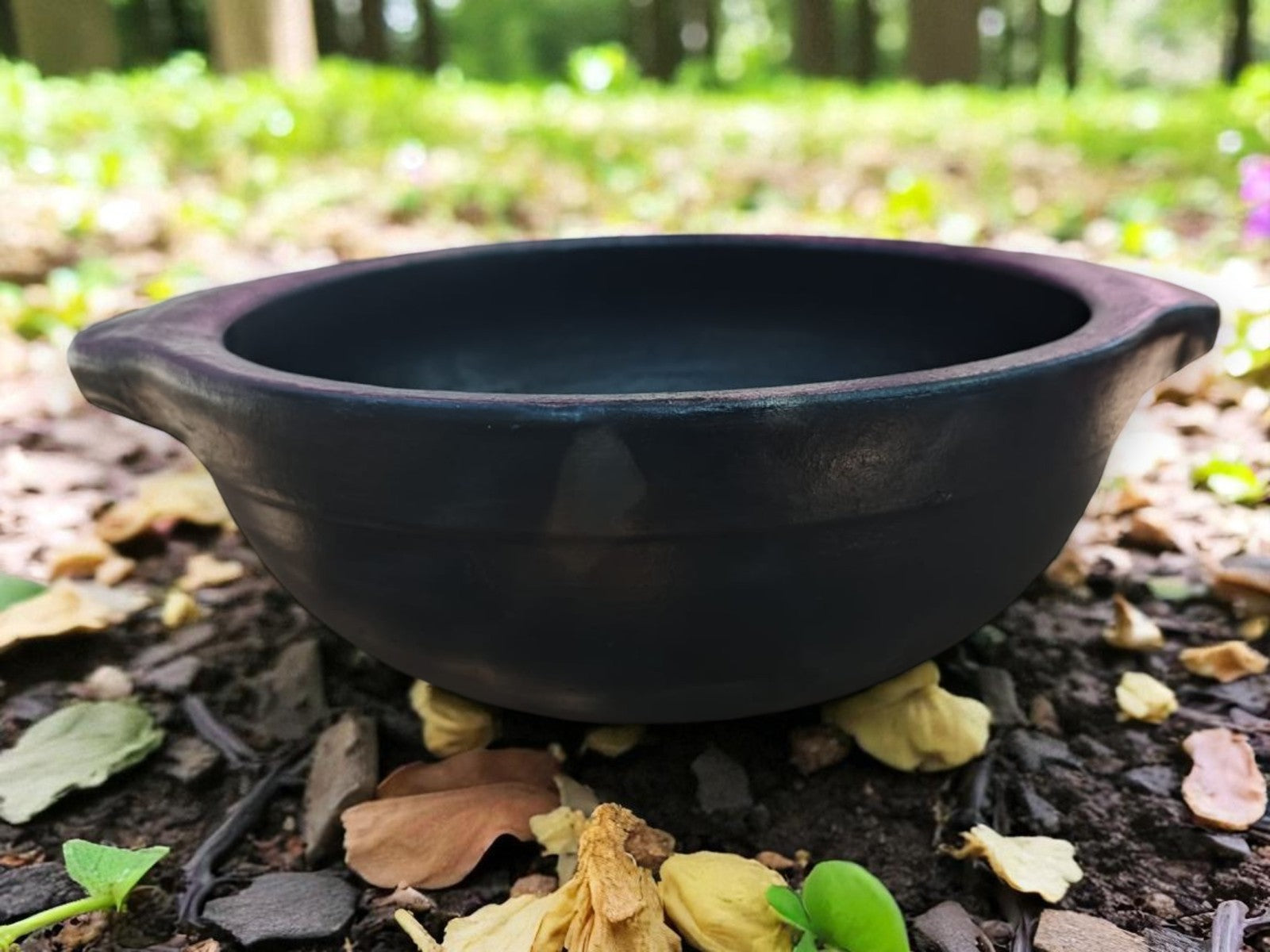 Daily Cooking, Now a Celebration of Health | Traditional Earthen Kadai black pot (man Kadai )