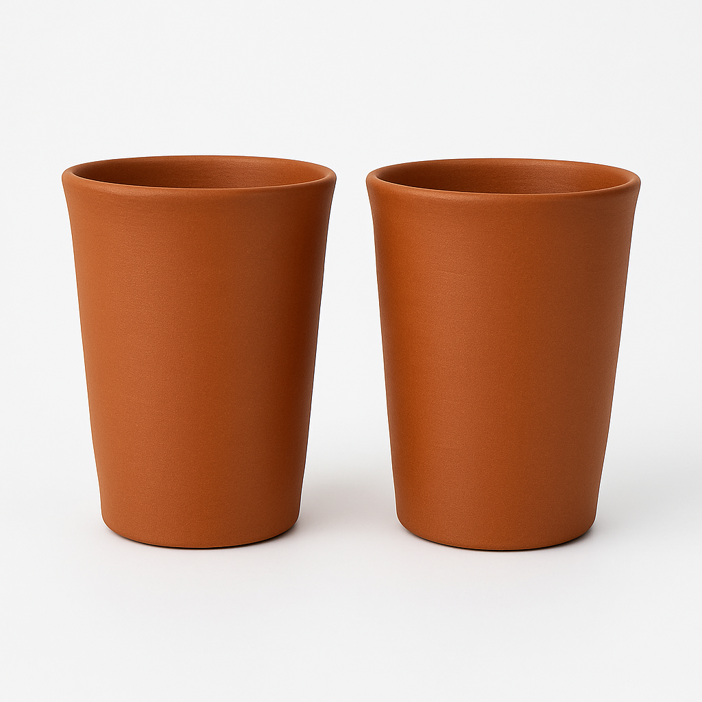 The New Beauty of Your Table | 2L Earthen Water Jug (with 2 Glasses)