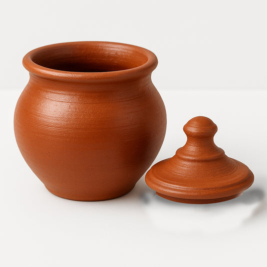 Grandma's Pickle Secret, in Your Home | Traditional Earthen Jar (curd pot )