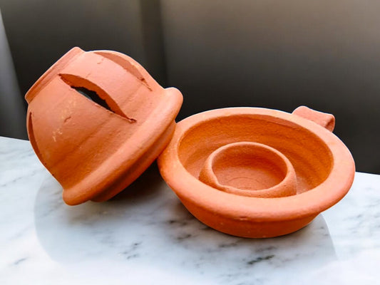 Traditional Unextinguishable Clay Lamp | மண் அணையாத விளக்கு