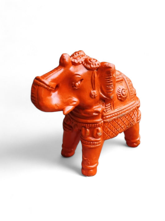Legacy Clay Elephant | Prosperity Decor,பாரம்பரிய மண்பாண்ட யானை