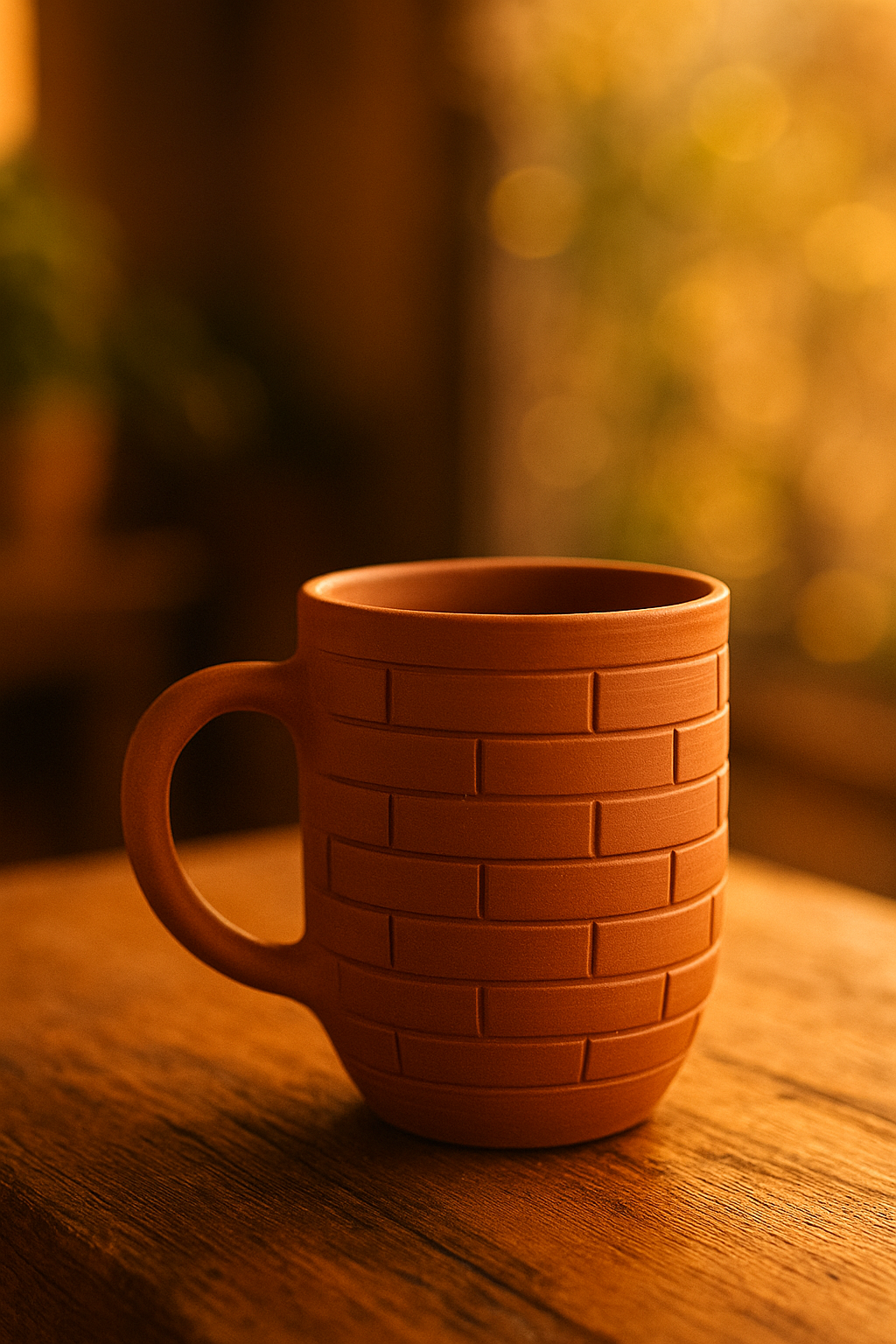 Traditional Clay Mug | Traditional Earthenware Mug (250ml)