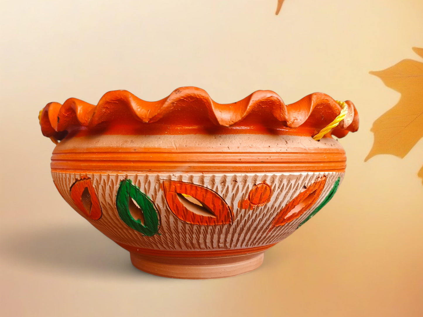 Terracotta Hanging Planter | பாரம்பரிய மண்பாண்டத் தொங்கும் தொட்டி