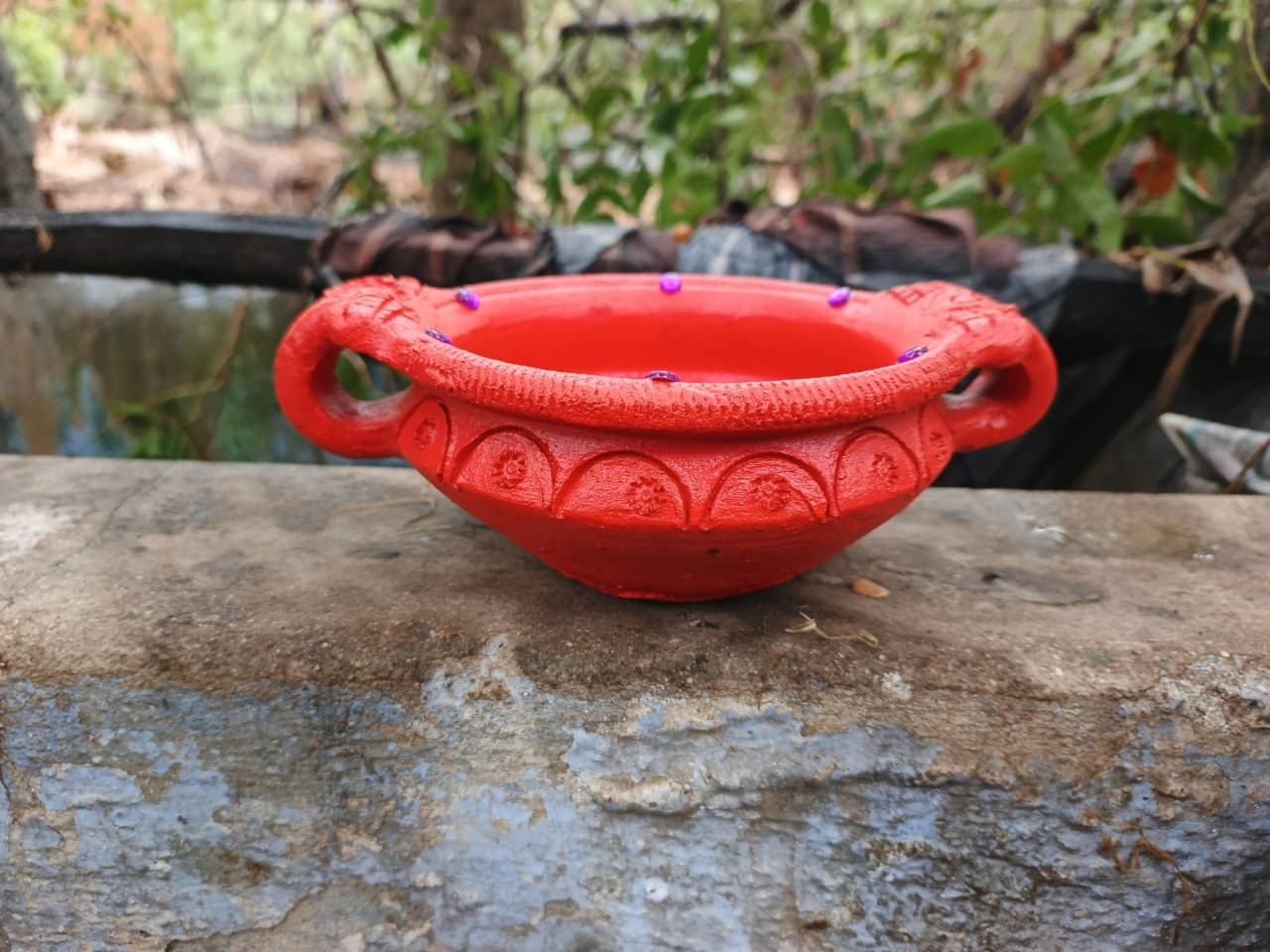 The Auspicious Entrance to Your Home | Traditional Handcrafted Uruli & Pooja Use