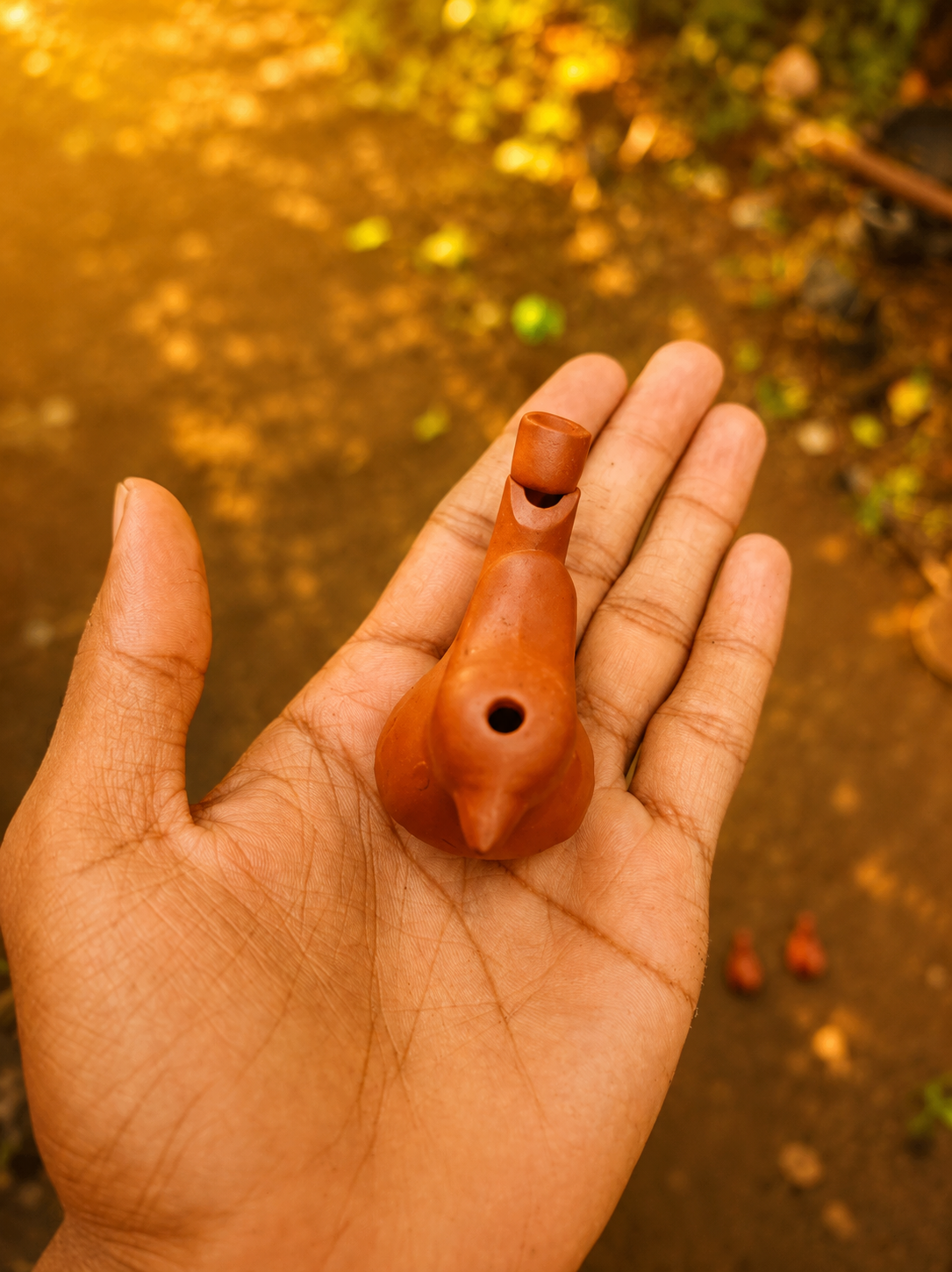 Traditional Handmade Clay Bird Water Whistle| 3 set combo | பாரம்பரிய மண் குருவி விசில் Toy