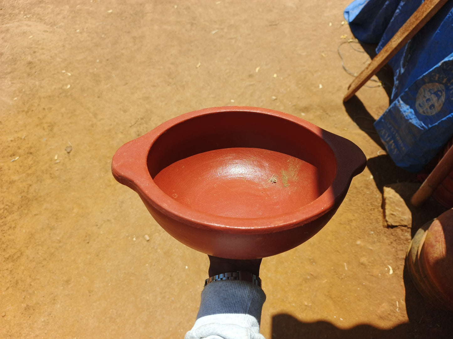 Daily Cooking, Now a Celebration of Health | Traditional Earthen Kadai  brown pot  (man Kadai )