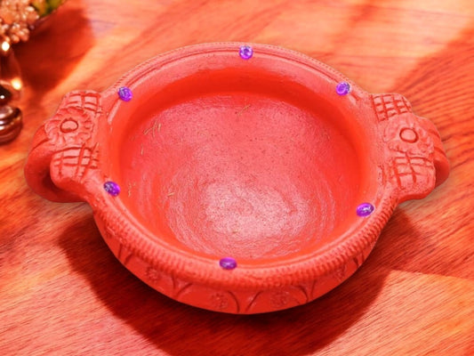 The Auspicious Entrance to Your Home | Traditional Handcrafted Uruli & Pooja Use