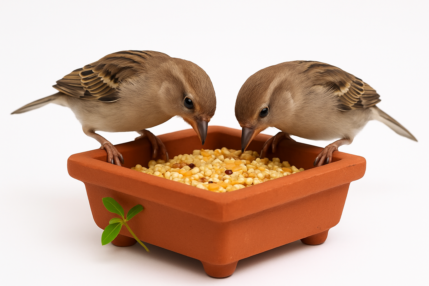 Your Love for the Little Lives | Bird Feeder & Water Bowl