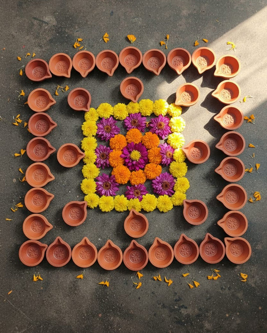 கார்த்திகைச் சிறப்பு: அகல் விளக்கு செட் | special  agal velakku (debam,diya )  set